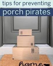 Porch Pirate Graphic (Porch with packages)