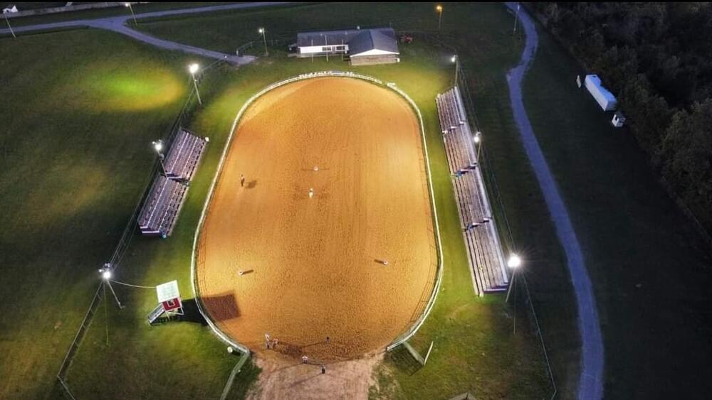 Drone view of Posse Arena