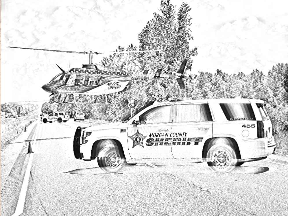 Sheriff Tahoe coloring page