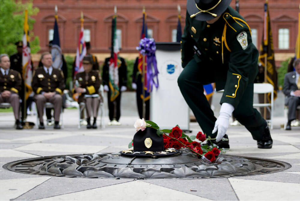 Police Week ceremony