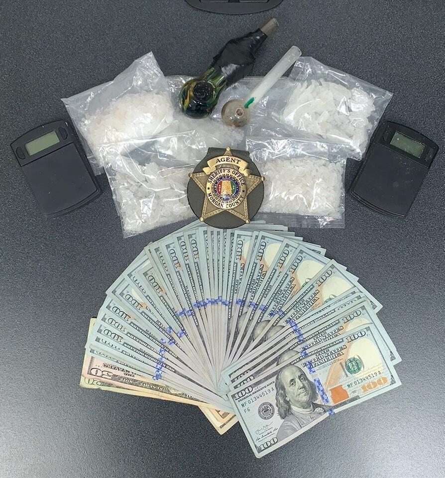 Drugs, Paraphernalia, money from drug bust