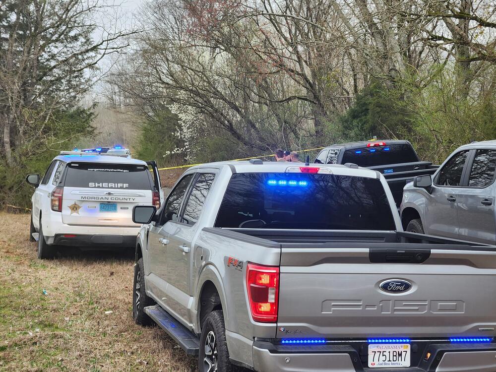 Police Vehicles on grass