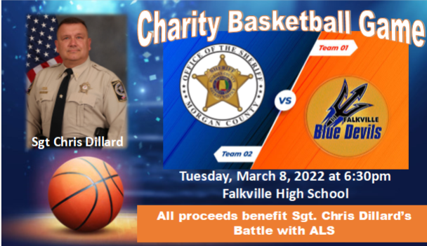 Promo Poster for Charity Basketball Game