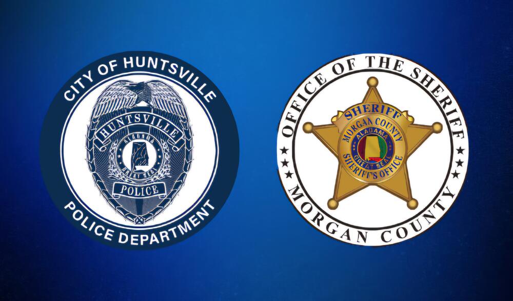 Huntsville PD and Morgan County Sheriff Logos
