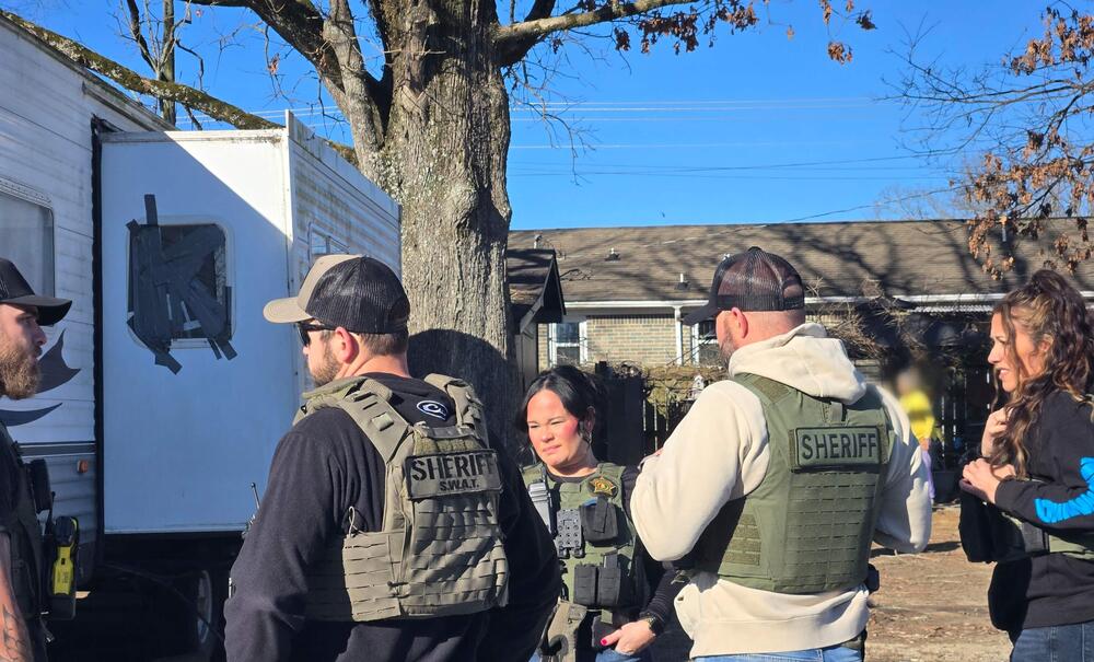 Investigators at Scene