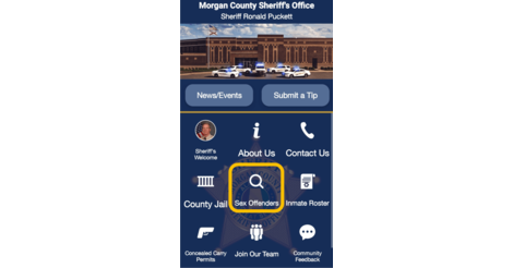 Sex Offender Registration and Notification Process | Morgan County